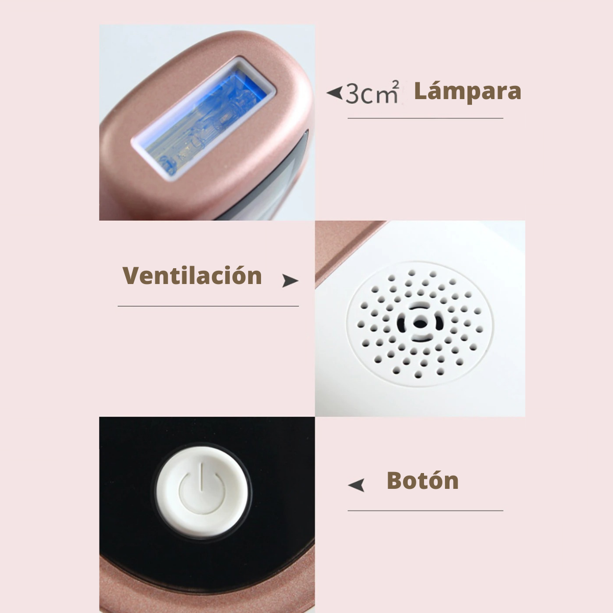 Depiladora Láser IPL EpiBeauty™ 1 millón de pulsaciones